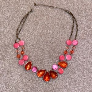 Coral and orange necklace